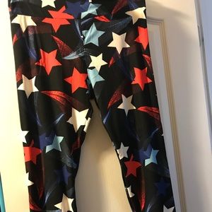 NWT LuLaRoe leggings TC 4th of July